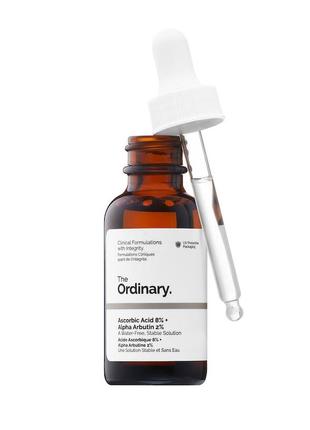 Сироватка для обличчя the ordinary ascorbic acid 8% + alpha arbutin 2%2 фото