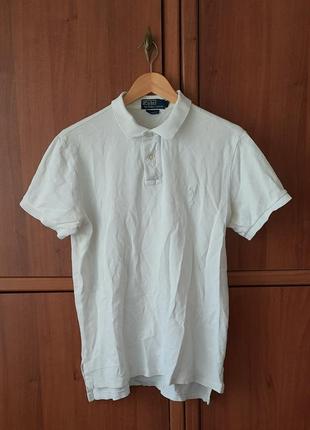 Винтажная мужская футболка-поло polo by ralph lauren