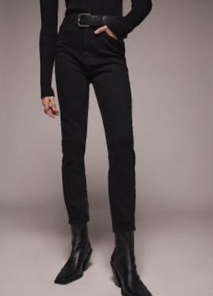 Zara черные джинсы