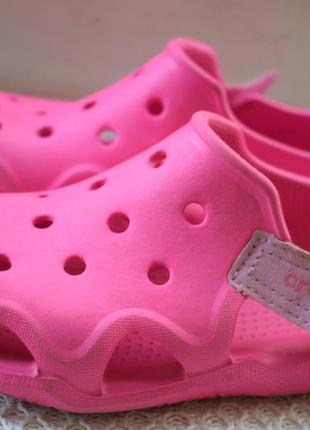 Шлепанцы шлепки сабо сандали сандалии сланцы кроксы crocs c 13 р.  19,5 см6 фото