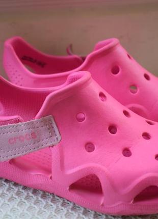 Шлепанцы шлепки сабо сандали сандалии сланцы кроксы crocs c 13 р.  19,5 см1 фото