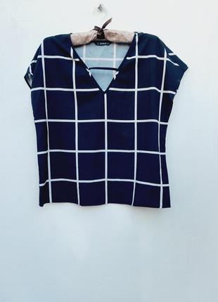 Блуза под шелк от бренда shein в клетку1 фото