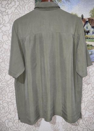 Вінтажна шовкова сорочка style arant (100% шовк)2 фото