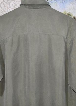Вінтажна шовкова сорочка style arant (100% шовк)3 фото