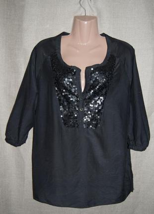 Легкая нарядная блуза из тончайшей ткани (хлопок+шелк)1 фото