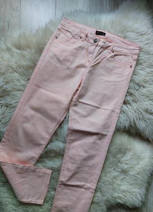 🌺💙🌸 восхитительные джинсы цвет абрикос4 фото