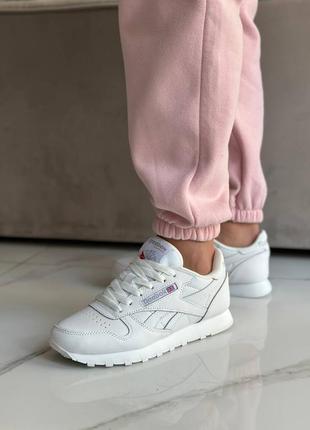 Кроссовки женские reebok classic white