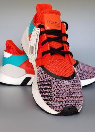 Кроссовки оригинал adidas eqt support 91/18 "bold orange/multicolor/white" d970496 фото