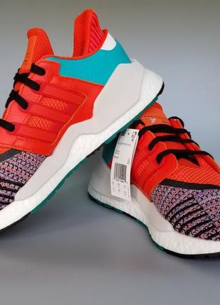 Кросівки оригінал adidas eqt support 91/18 "bold orange/multicolor/white" d970494 фото