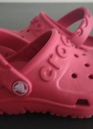 Оригинальные детские crocs c5, не носились5 фото