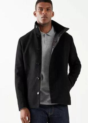 Пальто мужское jack & jones premium wool jacket размер s