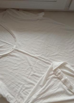 42-46р. молочная мягкая футболка, вискоза tu6 фото