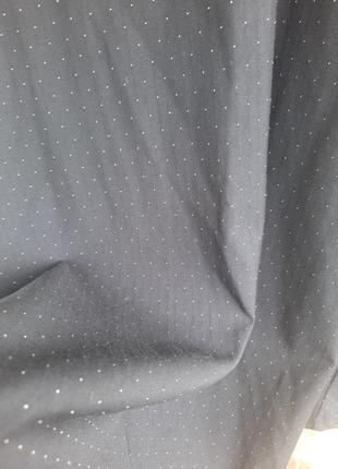 Великолепная темно синяя в белый горох платье сарафан мини платье трапеция zara8 фото