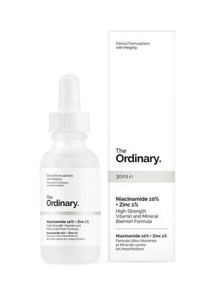 Сироватка для обличчя the ordinary niacinamide 10% + zinc 1%3 фото