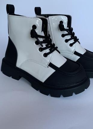Демісезонні черевики для дівчинки5 фото