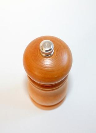 Дерев'яний перцемолчик млина для солі та перцю 130 мм3 фото