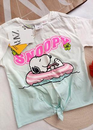 Футболка snoopy zara