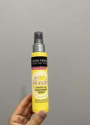 Осветляющий спрей john frieda