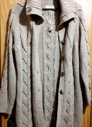 Кардиган,вязаное пальто,annel германия1 фото
