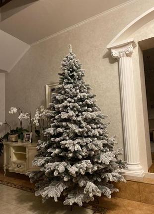 Ялинка лита ковалівська засніжена 150 см штучна від виробника siga group сертифікована 1.5