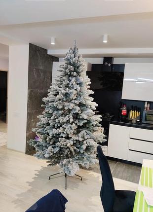 Ялинка лита ковалівська засніжена 150 см штучна від виробника siga group сертифікована 1.5