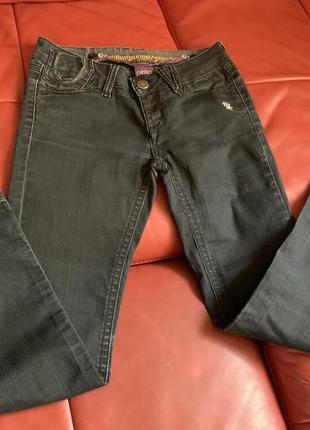 Джинсы чёрные pinko