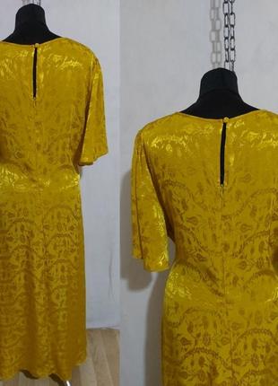 Жаккардовое платье  с набивным рисунком с вискозы monsoon8 фото