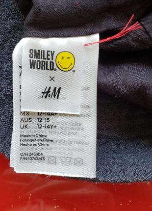 H&amp;n smiley world панама махрова підліткова хлопчику дівчинці 12-14 л +7 фото