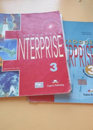 Enterprise 3 student's book workbook express publishing2 фото