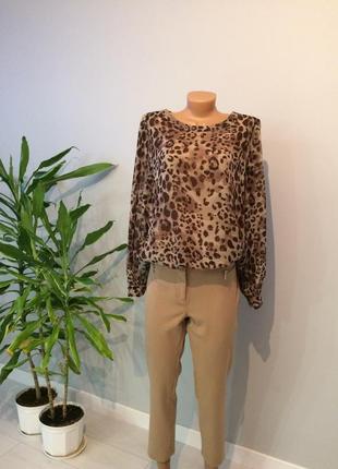 Красивая блуза в леопардовом принте