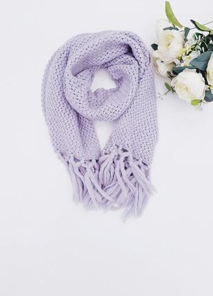 Теплый шарф палантин красивый теплый шарф