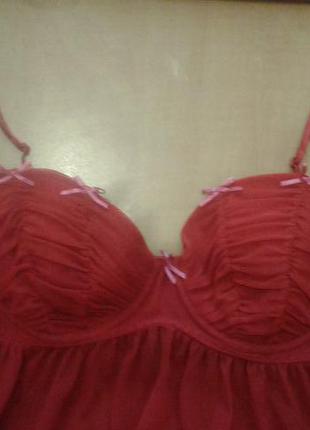 Бомбезная вещица маечка/ночнушка/пеньюар от h&m 12разм.