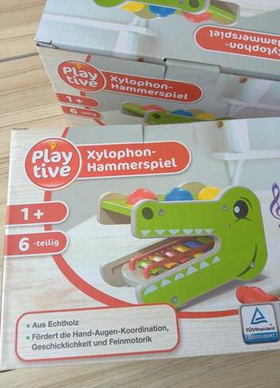 Деревяний ксилофон playtive5 фото