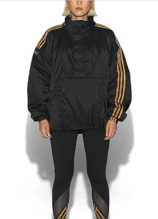 Куртка adidas x ivy park unisex stand collar jacket black gr14357 фото