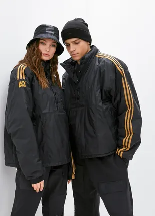 Куртка adidas x ivy park unisex stand collar jacket black gr14351 фото