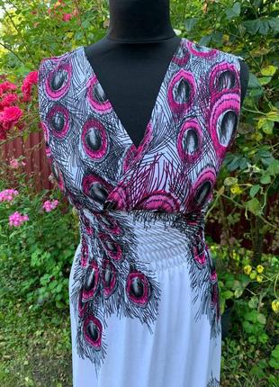 Плаття довге біле платье длинное в пол