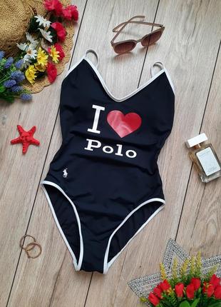 Купальник суцільний, polo ralph lauren.