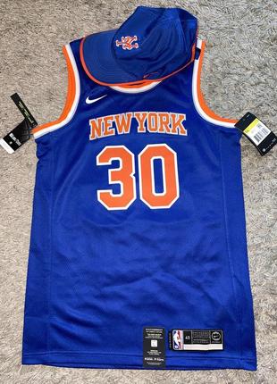 Майка nike new york knicks nba #30 nian, оригинал, размер s