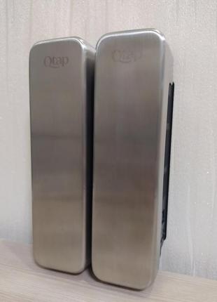 Дозатор жидкого мыла из нержавеющей стали настенный qt dávkovač mýdla двойной