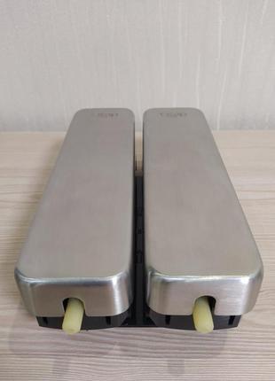 Дозатор жидкого мыла из нержавеющей стали настенный qt dávkovač mýdla двойной