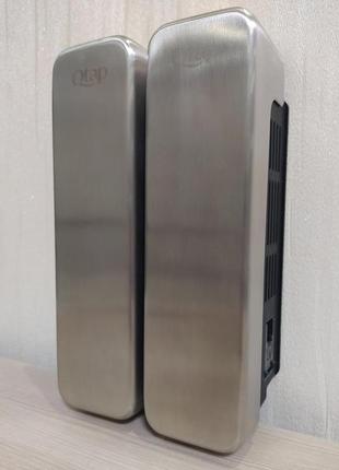 Дозатор жидкого мыла из нержавеющей стали настенный qt dávkovač mýdla двойной