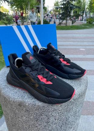 Кроссовки мужские adidas x9000 l3 core black/red