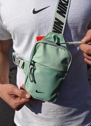 Сумка nike mini bag swoosh, месенджер найк, барсетка nike, барсетка nike swoosh7 фото