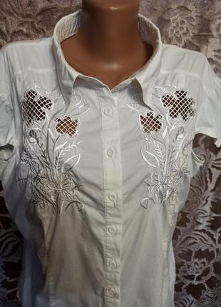 Блузка жіноча 46р., блуза.5 фото