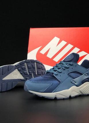 Кросівки nike ski  темно сині з бежевим