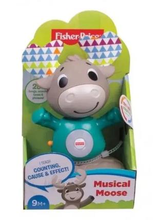 Интерактивная игрушка fisher-price linkimals музыкальный лось