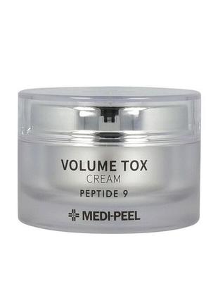Крем з комплексом 9 пептидів medi-peel peptide 9 volume tox cream