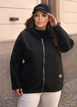 Ветровка 🔥 60 58 56 р 54 52 50 48 46 размеры большие батал плащевка подкладка куртка осень р весна осенняя цвета