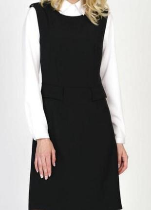Чорний сарафан сукня вільного фасону h&m