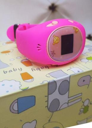 Детские часы с gps-трекером g65 смарт часы с сим-картой .  синий, розовый, желтый6 фото